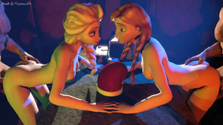 frozen, princess anna (frozen), queen elsa (frozen) — Video #59 | R34Hub