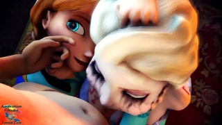 frozen, princess anna (frozen), queen elsa (frozen) — Video #189 | R34Hub