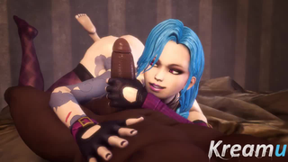 league of legends, jinx (league of legends), black — Video #2880 | R34Hub