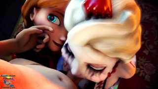 frozen, princess anna (frozen), queen elsa (frozen) — Video #190 | R34Hub
